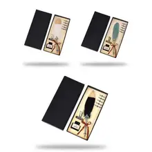 Business Gift Sets English Calligraphy Feather Dip Quill Pen Writing Ink Set Stationery Gift Box With 5 Nibs Not Easy To Damage new nature feather calligraphy handwriting dip pen set with 2 wax seals 1 stamper 1 ink 5 nibs