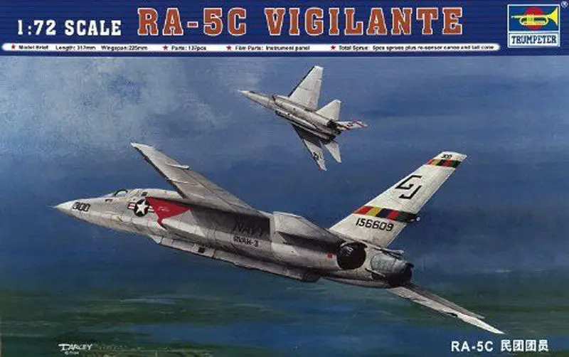 Trumpeter 172 Ra5C Vigilante Aircraft 