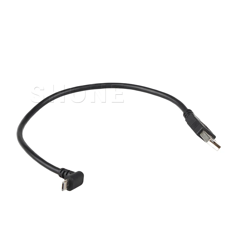 USB2.0 Удлинительный кабель с прямым изгибом 90 градусов удлинитель USB на mirco data line 0 3