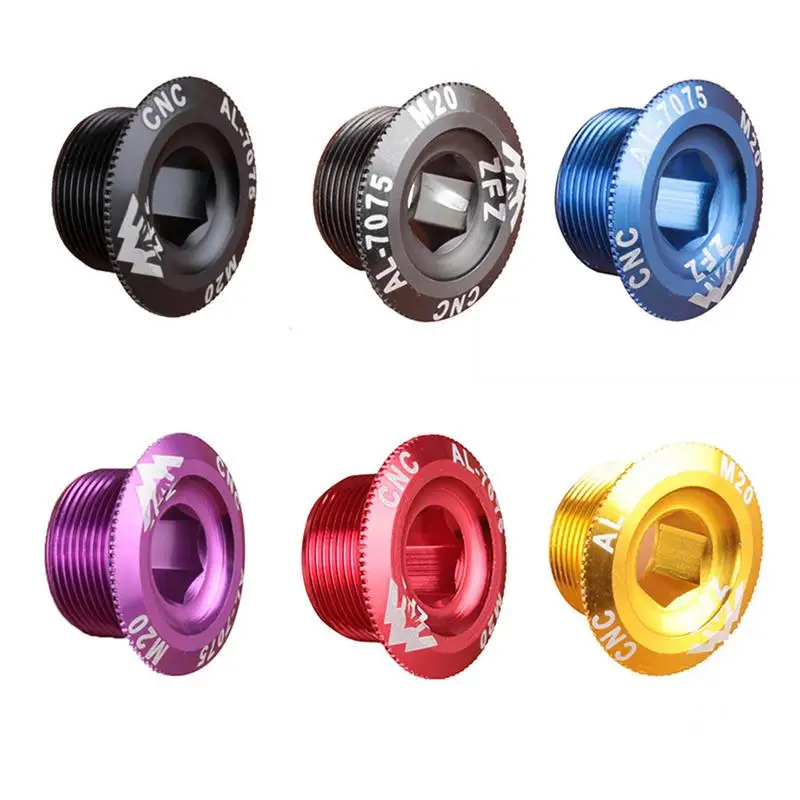 

Crank Cover Screw Cap M20 MTB Crankset Crank Cover Aluminum BMX Road Bike Fitting Accessories