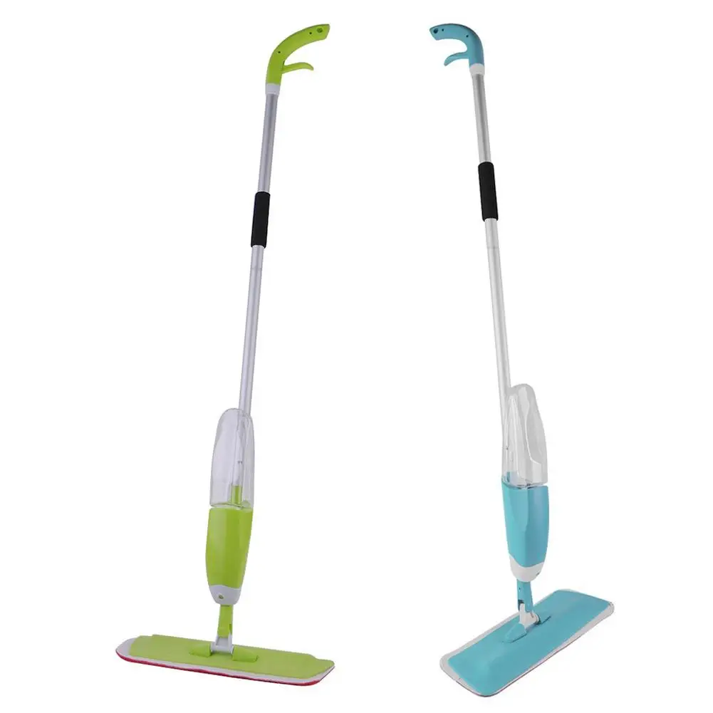 Household Water Spray Mop with Microfiber Pad Indoor Home Floor Cleaning Tool Household Merchandises Mops