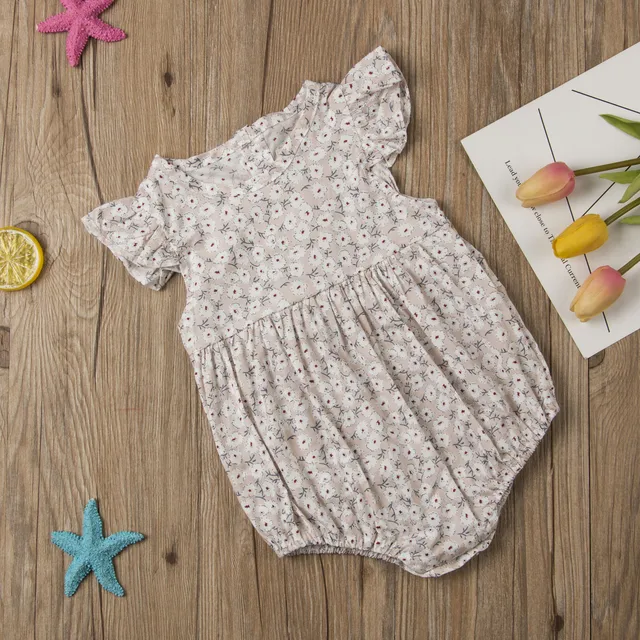 Pudcoco Flower Newborn Baby Girl Rompers Summer Baby Girls Clothing Ruffles Rompers Jumpsuit Playsuit Pudcoco Flower Newborn Baby Girl Rompers Summer Baby Girls Clothing Ruffles Rompers Jumpsuit Playsuit