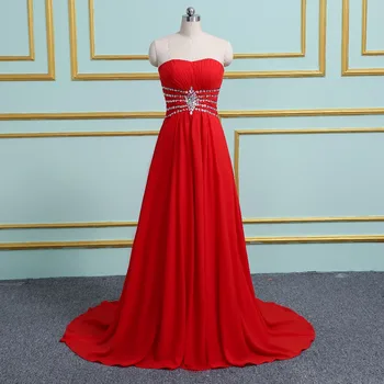 

Vestido formatura Custom made Plus size Long Evening Dresses 2019 Red A Line Lace Up Back Party Gown vestidos de festa longo