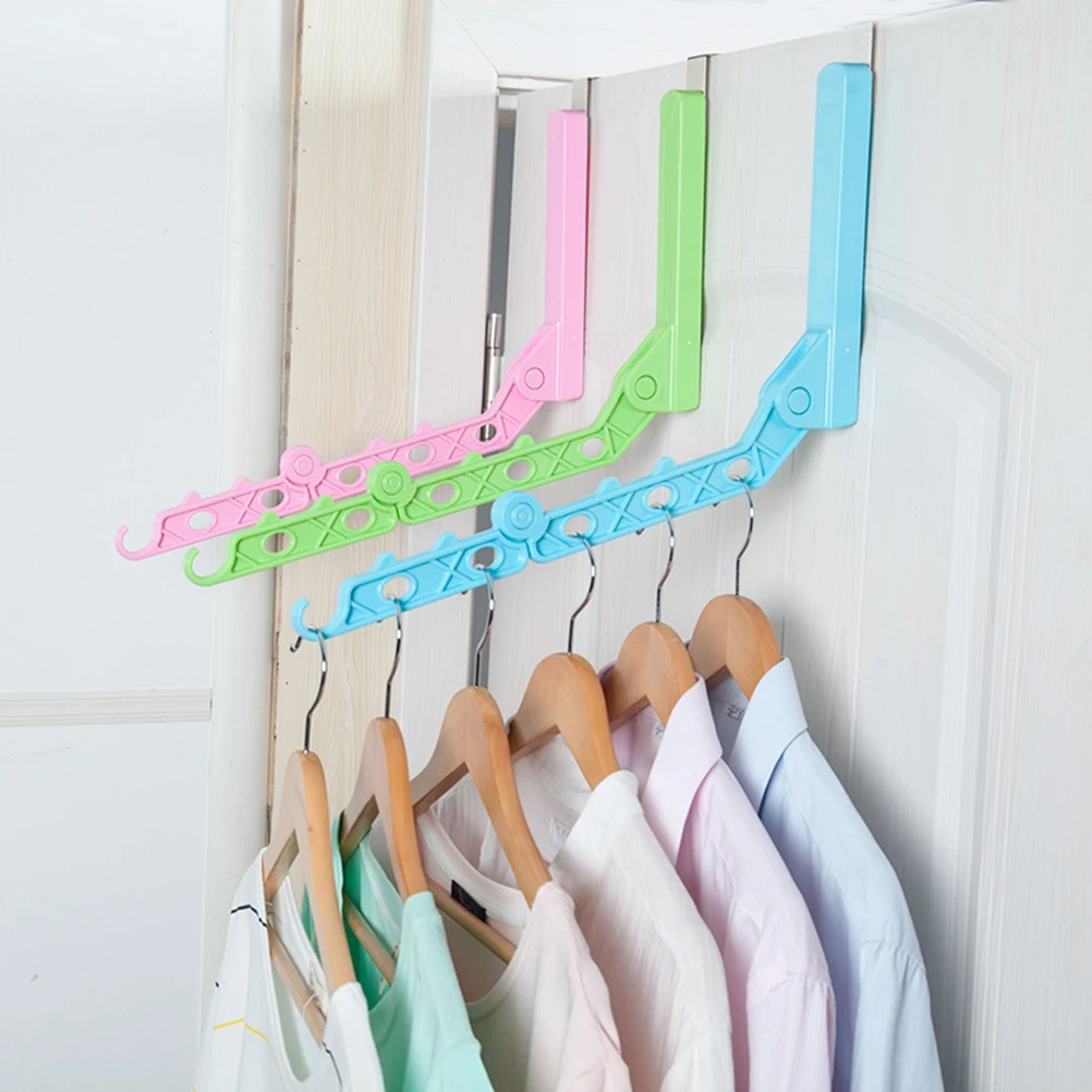 

Multi-Port Support Clothes Hanger Clothes Drying Rack Multifunction Plastic Scarf Clothes Hangers Hangers Storage Racks