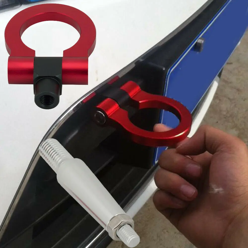 Красный CNC RACING евро T2 Фаркоп для BMW M E46 E81 E30 E36 E90 E91 E92 E93 1 3|Буксировочные штанги| |
