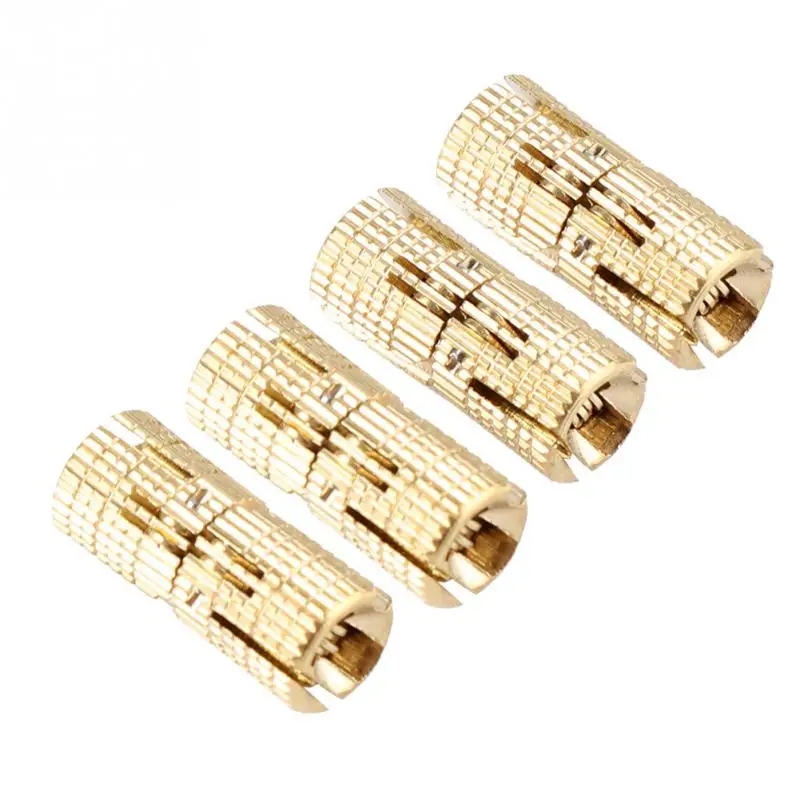 

4 Pcs/lot Copper Brass Barrel Hinges Door Cabinet Gift Box Concealed Barrel Hinge 8mm 180degree Opening Angle