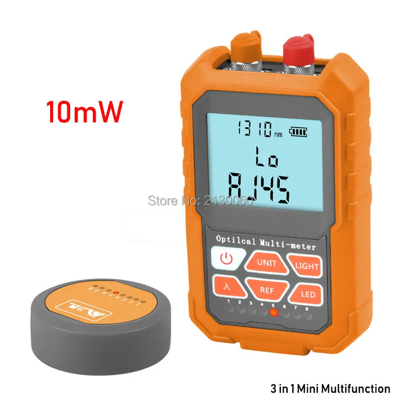 

Multi-function 3 in1 Optical Power Meter Visual Fault Locator Network Cable Test optical fiber tester, 10mW Visual Fault Locator