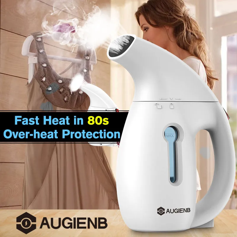 Augienb Automatic Power OFF Handheld Mini Steam Portable Travel Garment