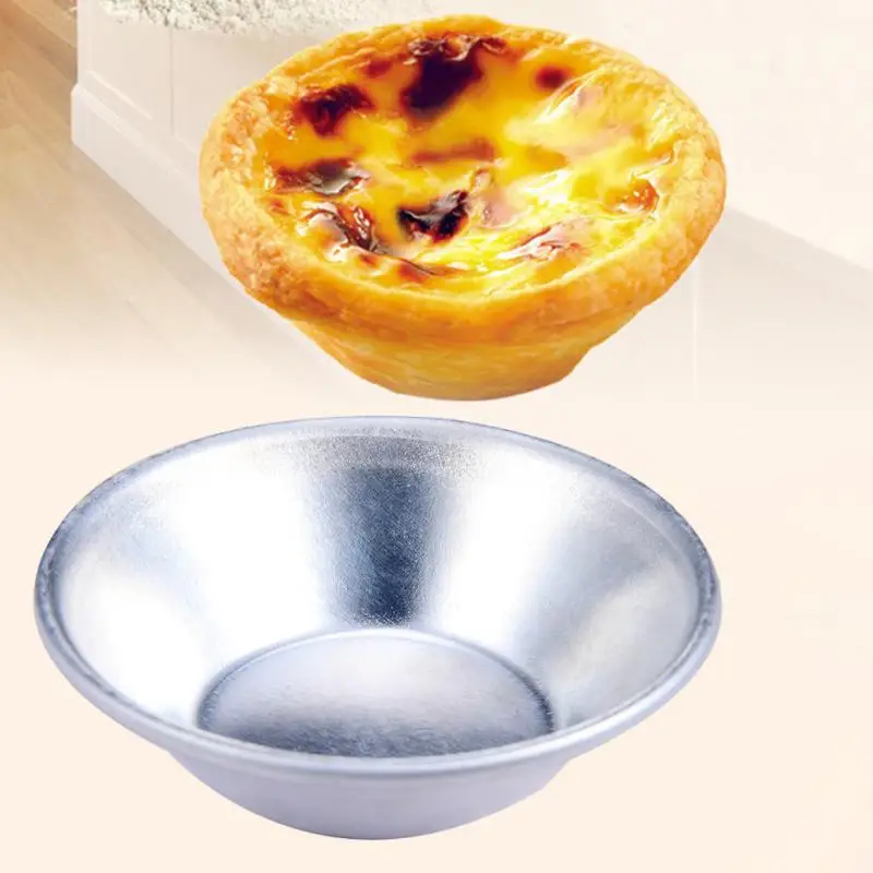 Новый алюминиевый сплав DIY Форма для яиц пирога 10 шт торт стиль яйцо Tart Pasteis De Nata