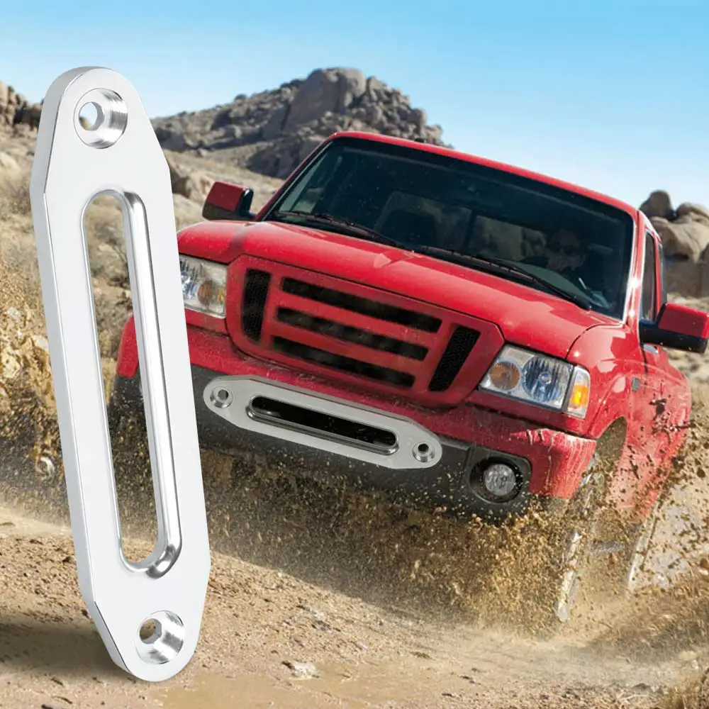 

12000lbs Winch Rope Guide Hawse Aluminum Fairlead for Off-road 4WD