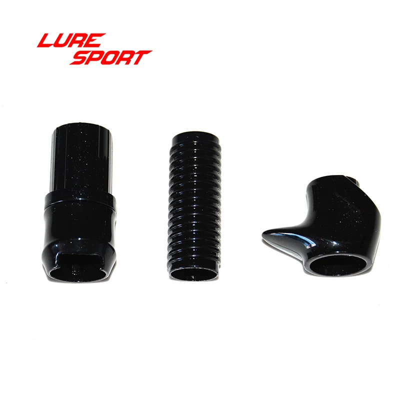 LURESPORT 2 шт черная краска 16# SKSS SKTS+ SKSPS+ KSKSS алюминиевый трубчатая штанга строительный компонент ремонт стержня DIY аксессуар