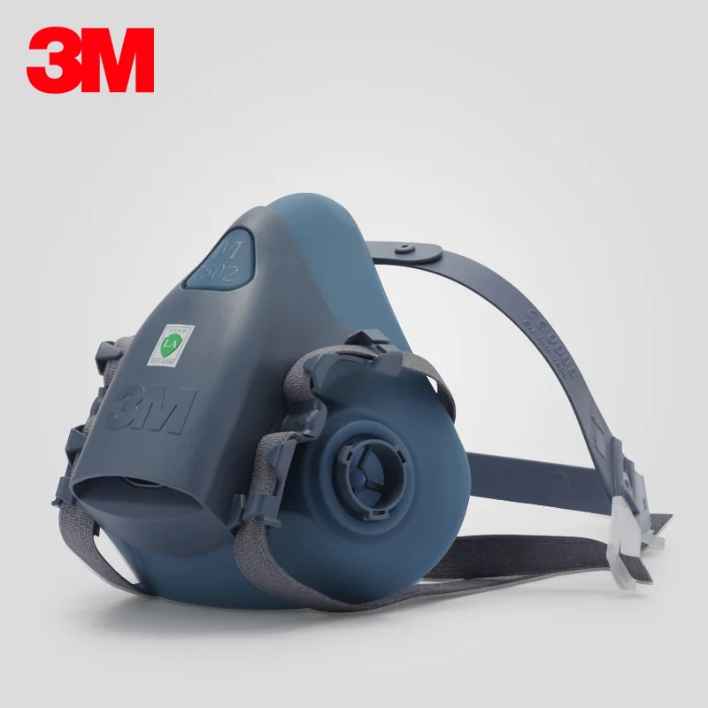 

3M 7502 Half Gas Mask Respirator Body Paint Spray Industrial Construction Protection Tool
