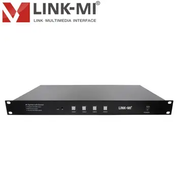 

LINK-MI LM-SP420-6 Modular designed 4 HDMI input 6 HDMI output 4K Splitter with Switch support customization within 20 ports