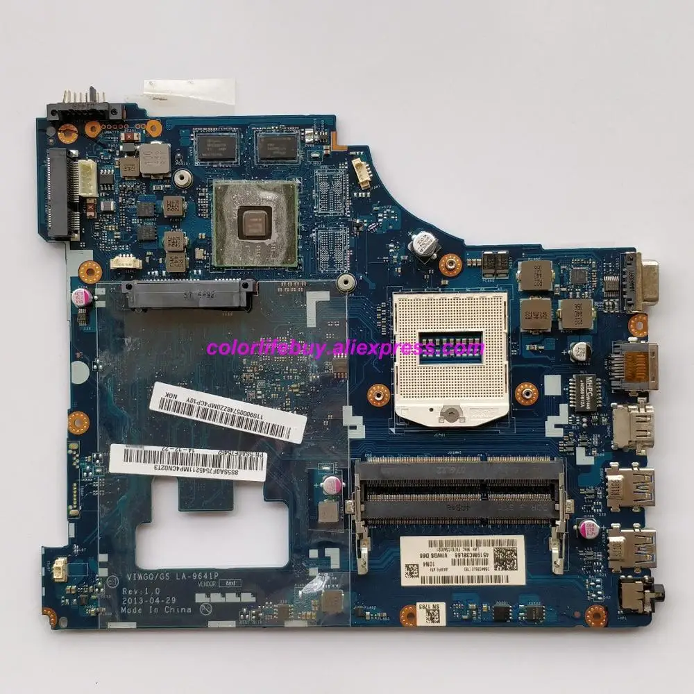 

Genuine VIWGQ/GS LA-9641P w 216-0856010 GPU Laptop Motherboard Mainboard for Lenovo G510 NoteBook PC