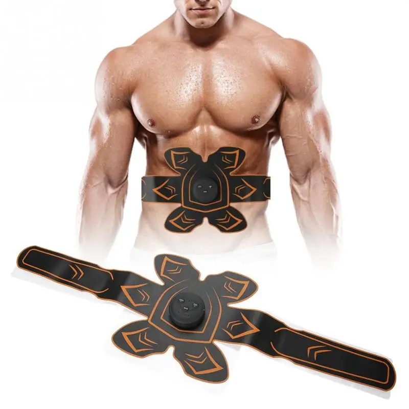 

Rechargeable EMS Fitness Belt Domestic Abdominal Muscle Stimulator Toning UP Abdominal Pad with Belt Machine Slimming Belt Abs