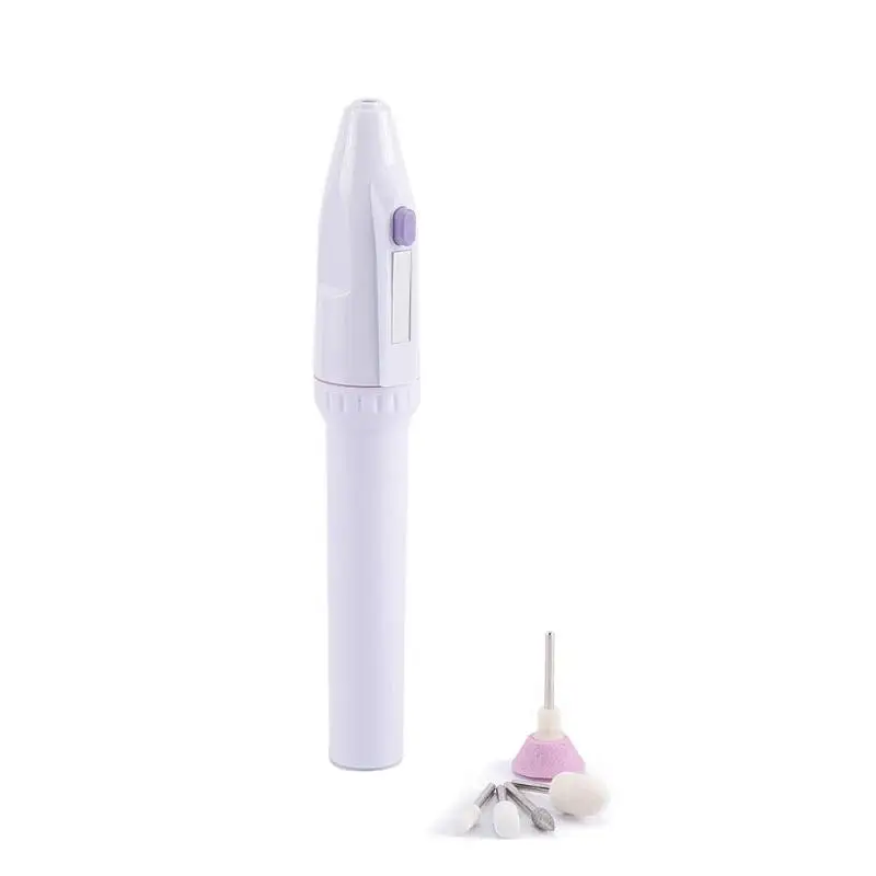 

Professional Electric Nail Drill With 5pcs Drill Bits Manicure Drills Kit Pedicure Grinding Burnishing Machine Nail Art Tools