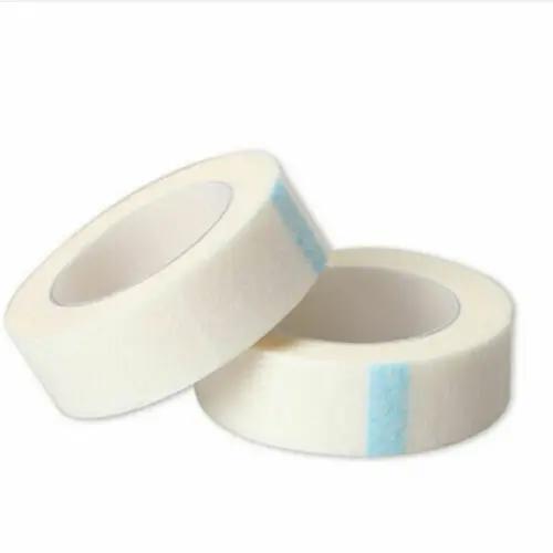 

2 Rolls Professional Eyelash Lash Extension Tool Micropore Paper Medical Tape Supply Eyelash Extension Eye Pad Professional