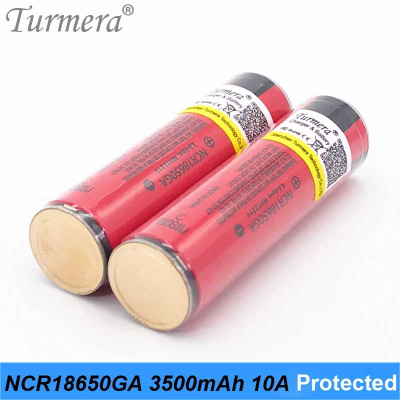 18650 аккумулятор 3500mah NCR18650GA PCB 10a 3,6 V защищенный Аккумулятор для Panasoniic фонарик велосипедный аккумулятор turmera