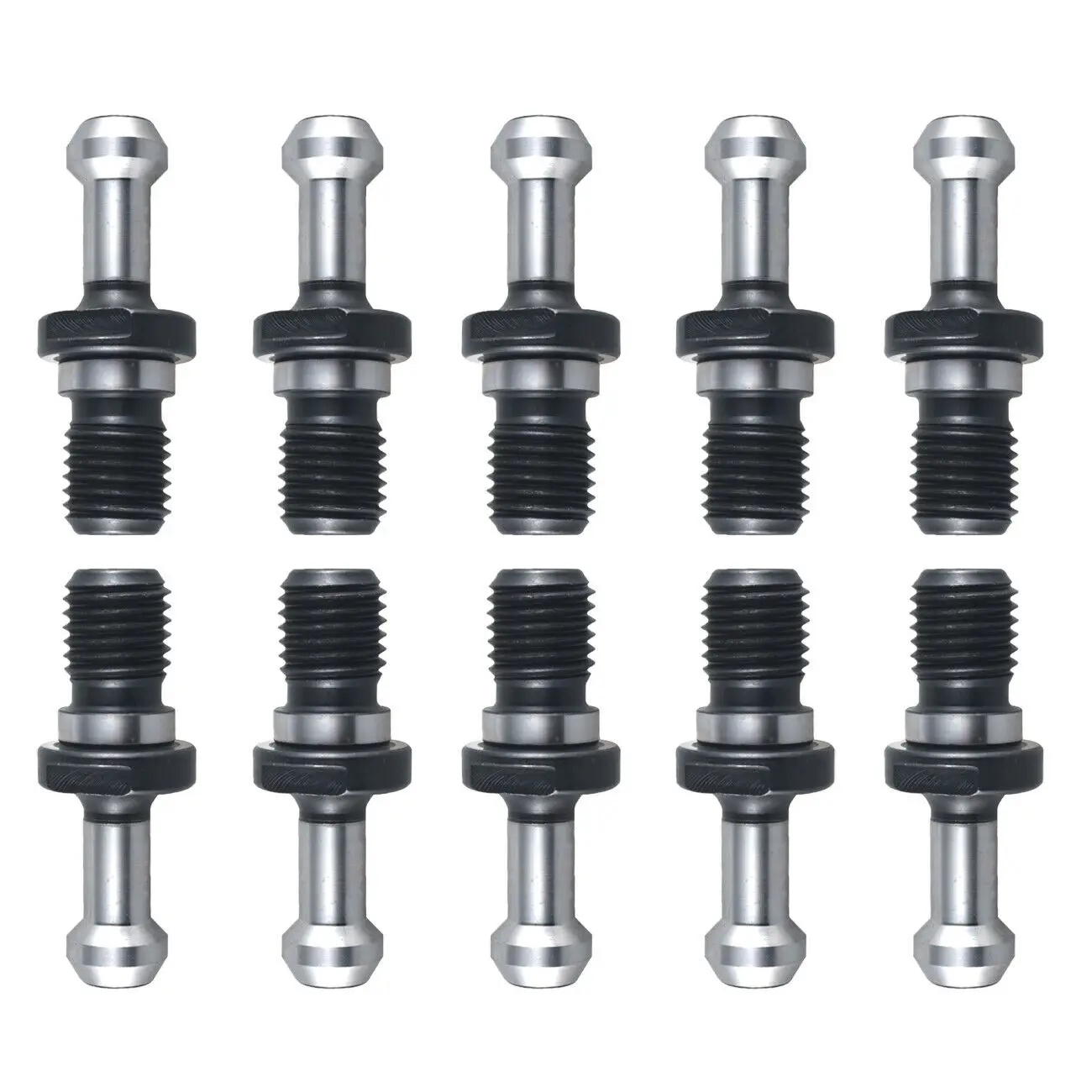 

10pcs/set BT40 Pull Stud 45 Degrees M16 60mm Pull Stud Accessory Part Kits Suitable For Machining Center CNC Knife Handle