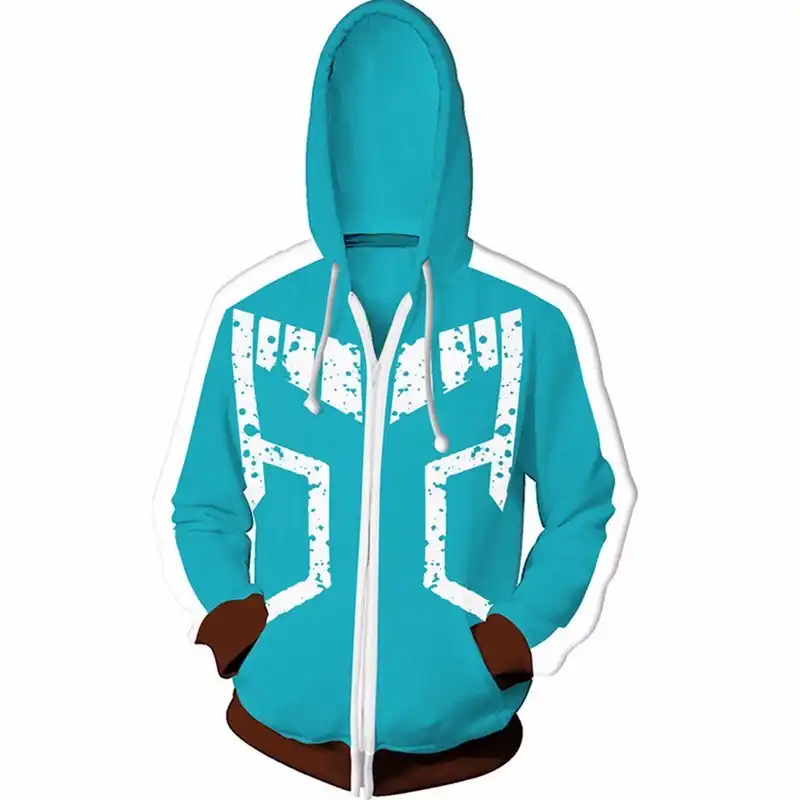 MingoTor Hombre Mujer My Hero Academia Boku no Hero Academia Katsuki Bakugou Chaqueta con Capucha 3D Pul/óver con Capucha Chaqueta de Sudor Hoodie Disfraz Traje de Cosplay Ropa Unisexo XXXL