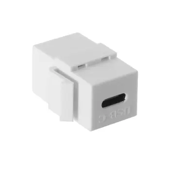 

CY USB-C Type-C Female to Female Extension Keystone Jack Coupler Adapter for Wall Plate Panel