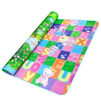 

2*1.8m Climbing Mat Double-sided Giraffe Pattern Baby Crawling Mat Floor Mat
