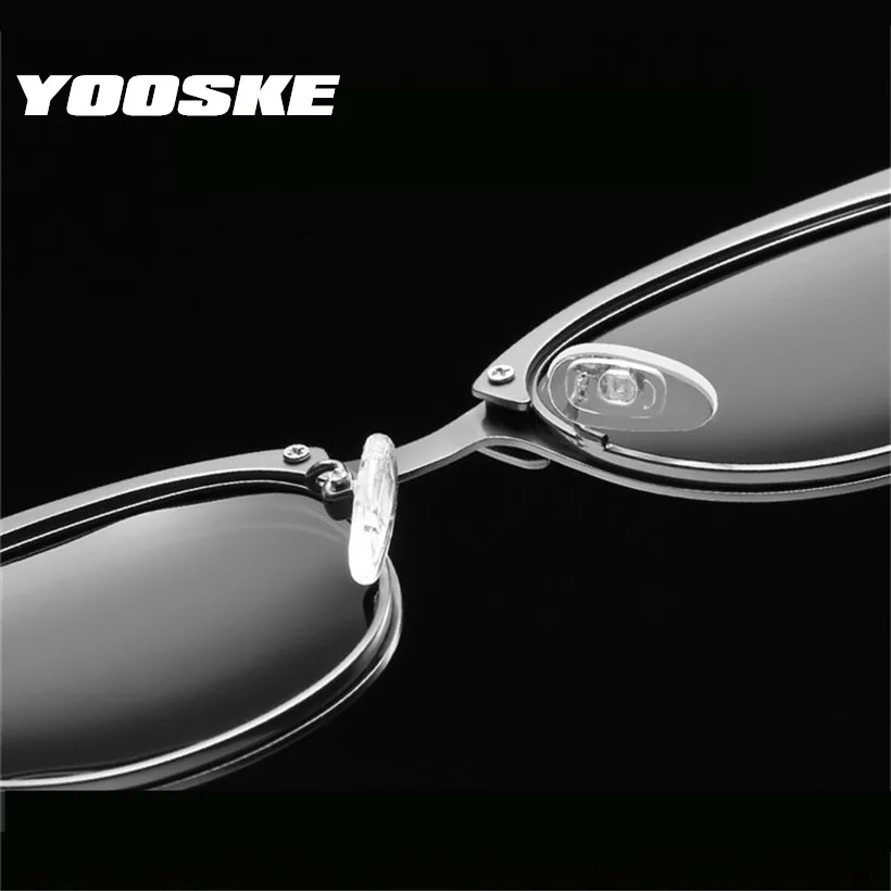 Солнечные очки YOOSKE Для Мужчин Поляризованные Брендовая Дизайнерская обувь