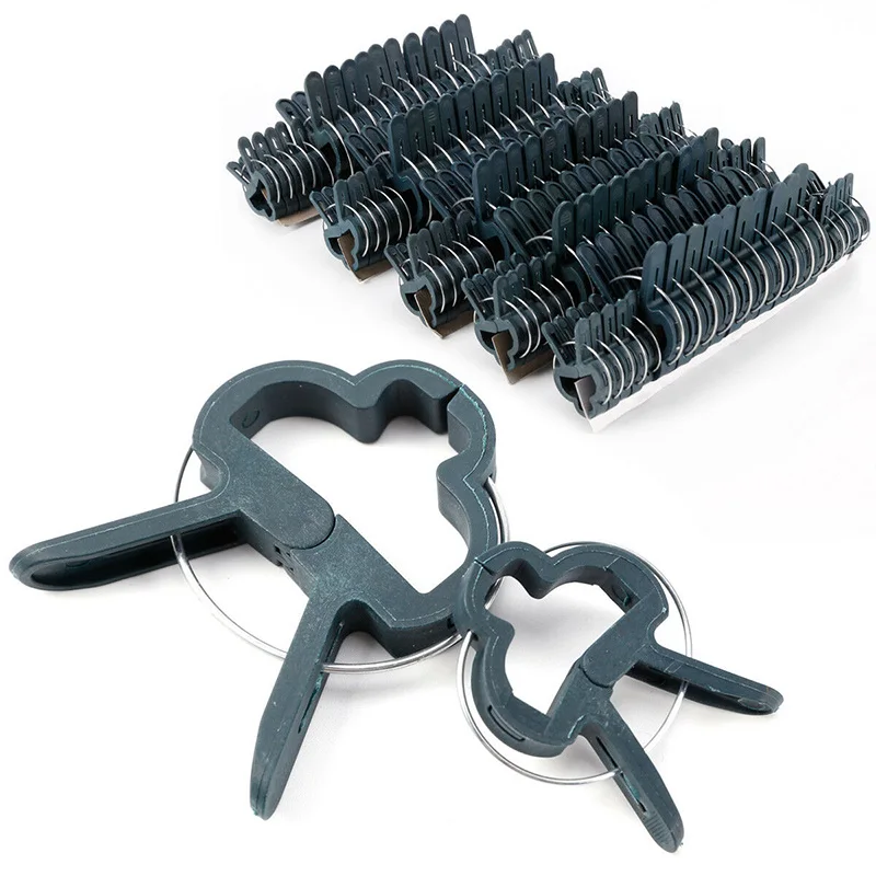 

100pcs Garden Fruit Vine Plant Supporting Plastic Clips Clamps Support Ties
