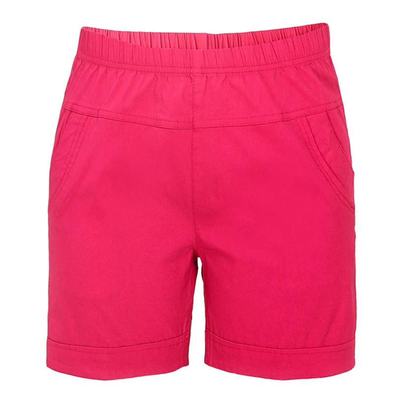 Fashion Elastic Waist Cotton Shorts Women 2019 New Fashion Summer Slim Casual Femme Solid Color Short Feminino Plus Size Fashion Elastic Waist Cotton Shorts Women 2019 New Fashion Summer Slim Casual Femme Solid Color Short Feminino Plus Size