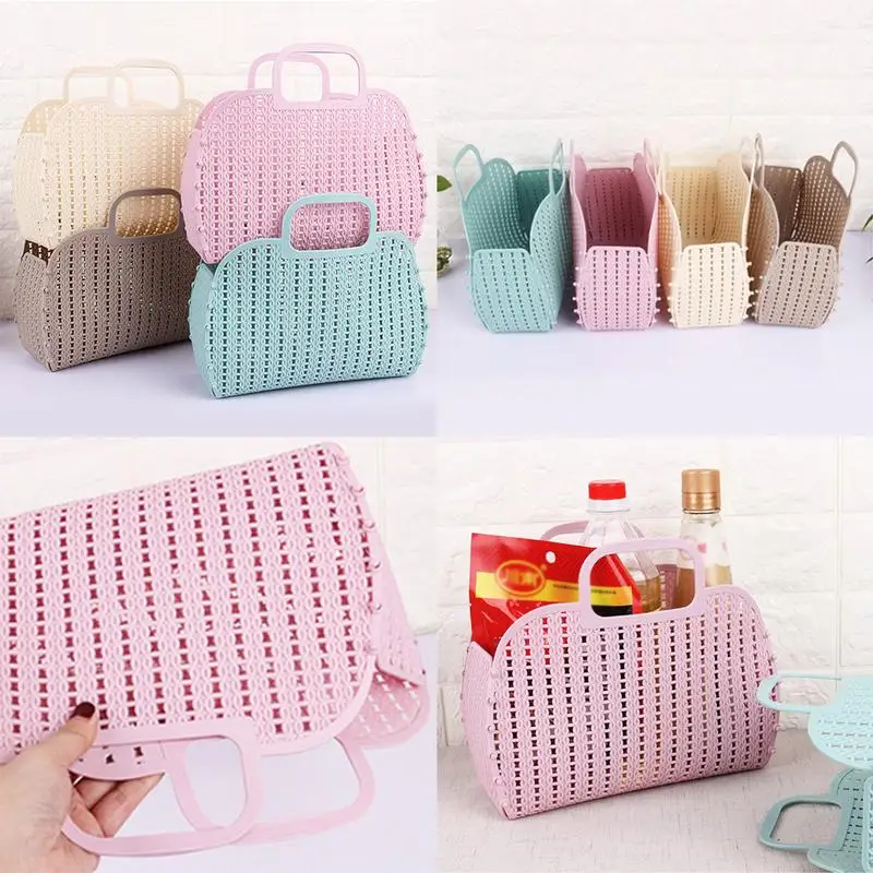 plastic basket purse