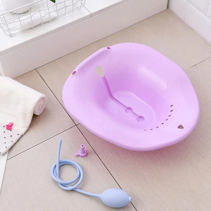 Сидячая ванна с флюсером над унитазом для замачивания пожилых и беременных