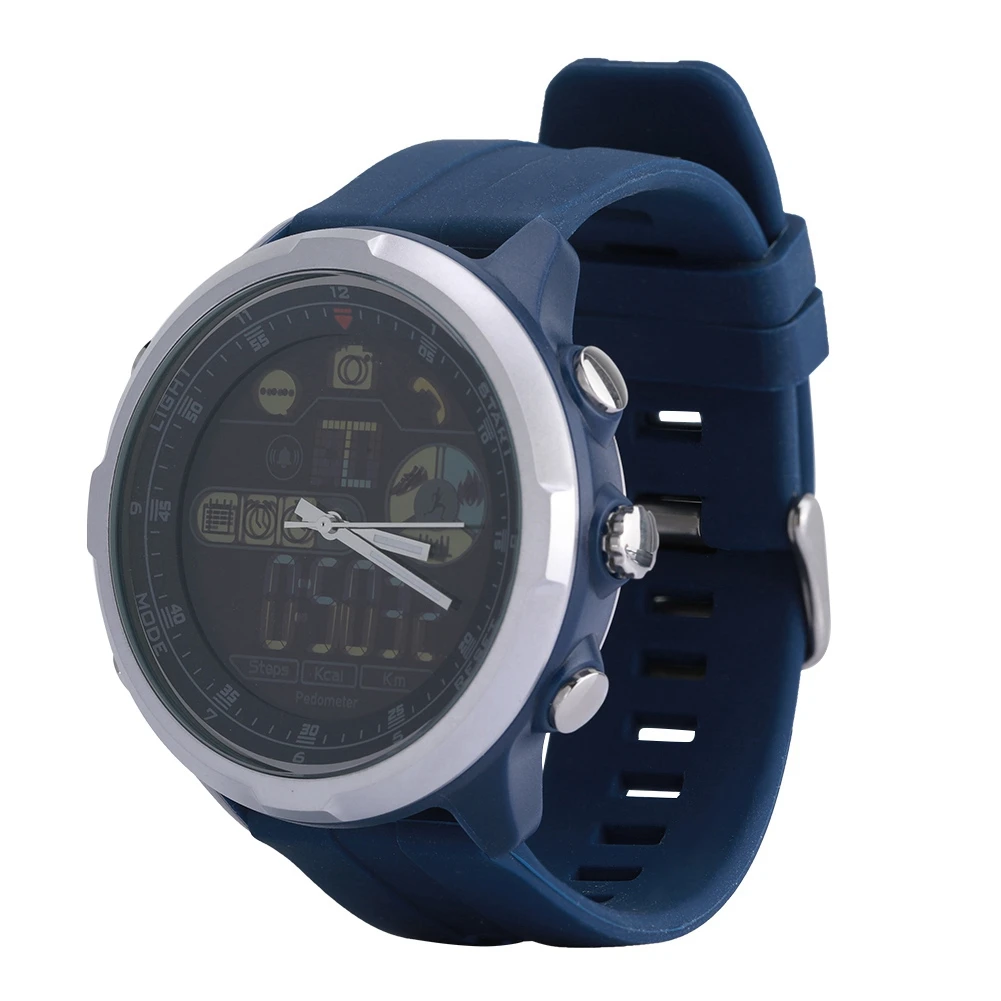 

Zeblaze VIBE4 HYBRID 50M Waterproof Sports Smart Watch 1.24" Screen Mechanical Hands Call Message Reminder Smartwatches