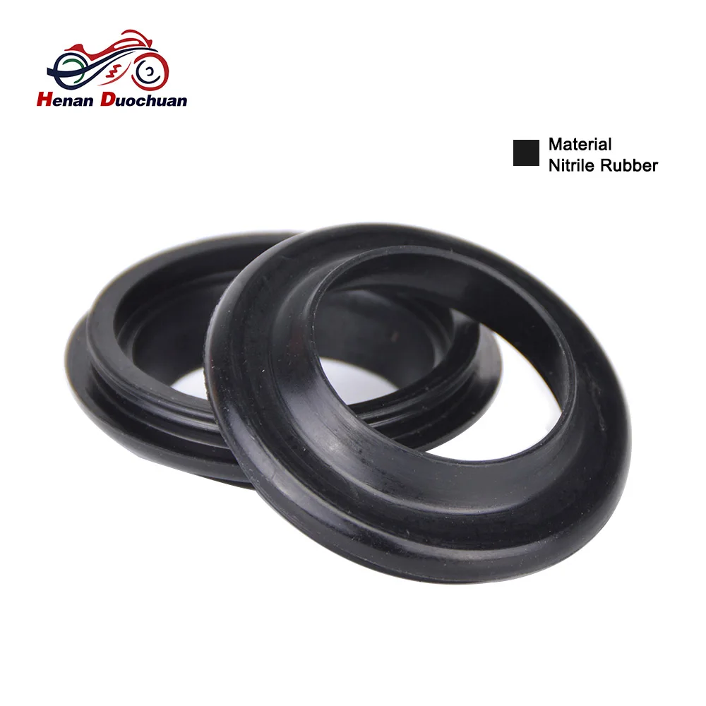 

35x48mm Motorcycle Nitrile Rubber Front Shock Absorber Oil Seal Dust Cover