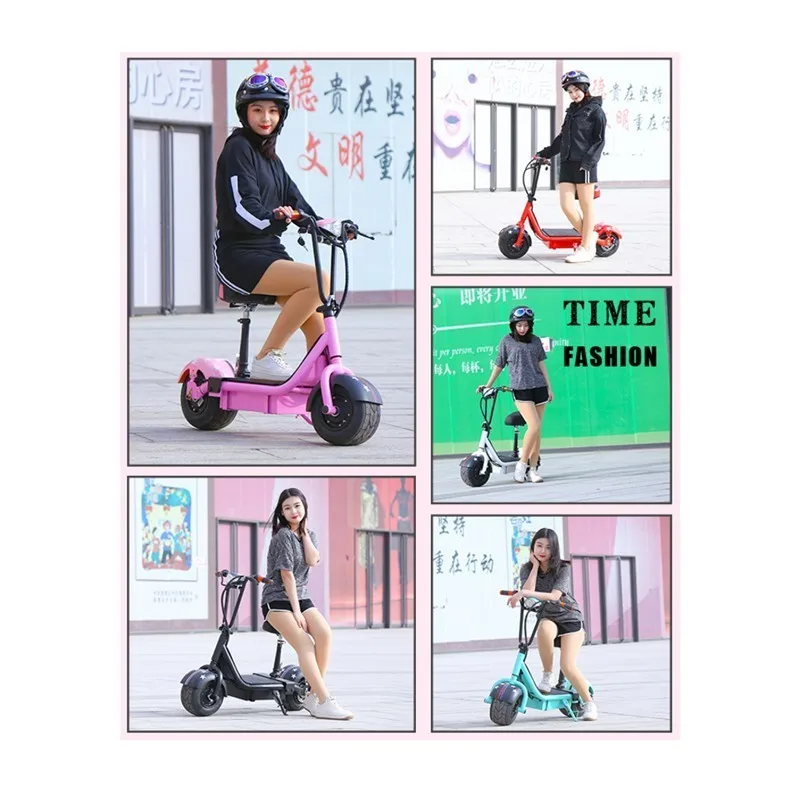 Excellent Small Harley folding electric scooter for men and women-type mini-driver generation driving battery car adult lithium battery 5