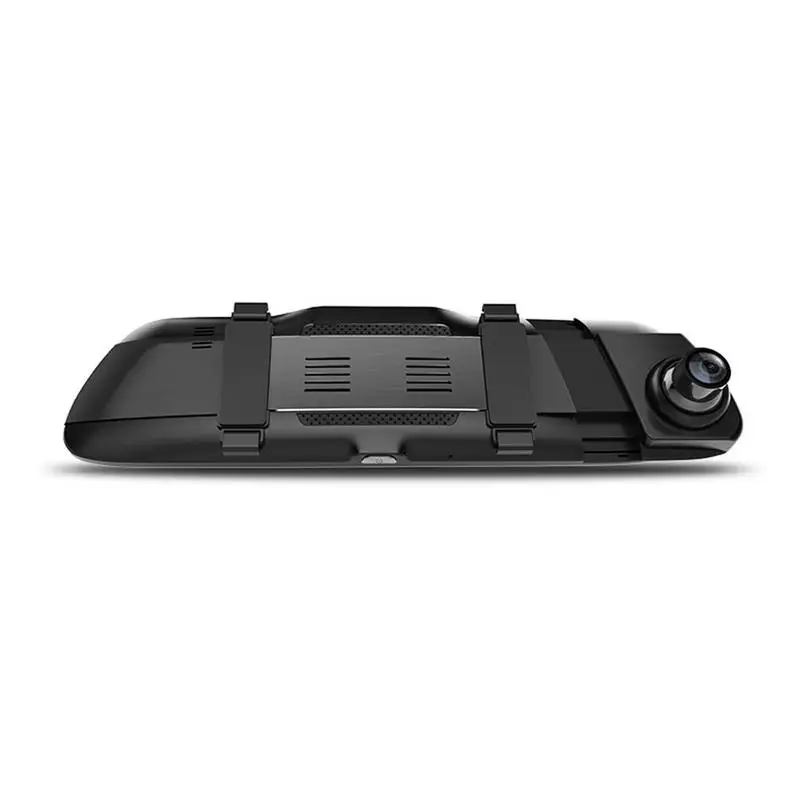 

Car Recorder 10 Inch Rearview Mirror 1080P Dual Lens Reversing Image Starlight Night Vision Display: 9.66 Inch IPS Screen