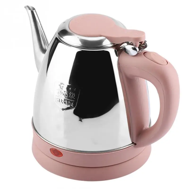 

Hot 220V 1.2L 304 Stainless Steel Electric Kettle Fast Water Heating Boiling Pot (Brown) Household Kitchen Appliance Waterkoker
