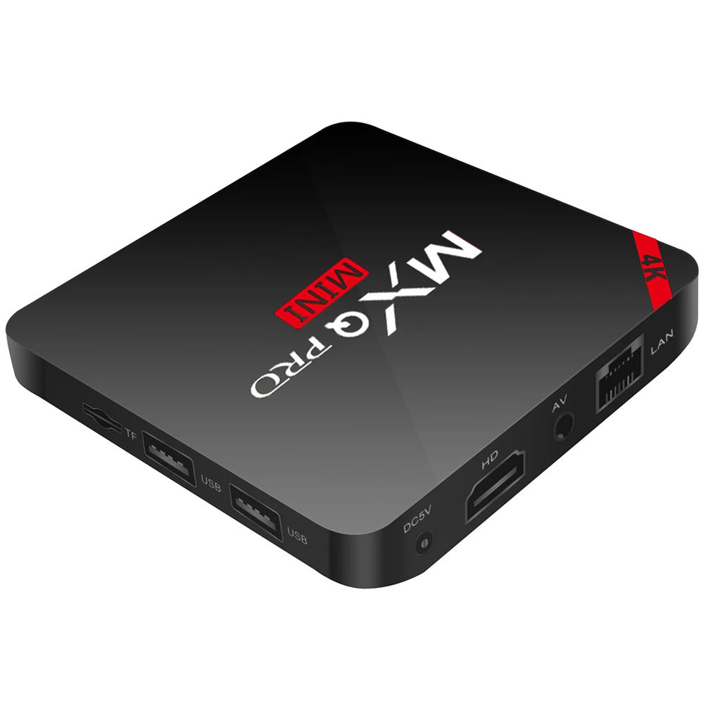 MXQ Pro мини ТВ коробка Android 7 1 Amlogic S905W ГБ DDR3 8 GB Встроенная память 2 4G Wi Fi Поддержка HDMI 4