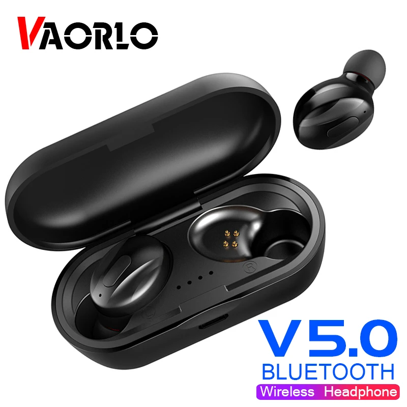 VAORLO TWS Bluetooth 5,0 наушники мини стерео настоящие беспроводные наушники гарнитура бинауральные звонки громкой связи PK TWS i10 Q32 i30 I60
