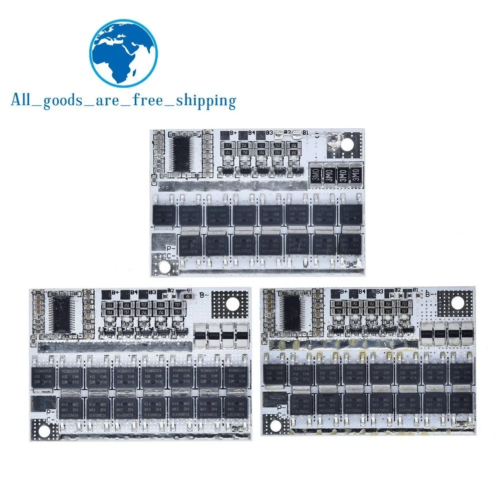 

3s/4s/5s Bms 12v 16.8v 21v 100a Li-ion Lmo Ternary Lithium Battery Protection Circuit Board Li-polymer Balance Charging Module