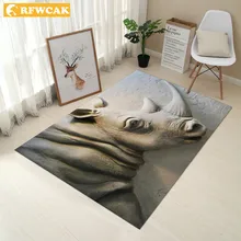 RFWCAK креативный Европейский 3D Печатный Коврик для прихожей Противоскользящий коврик для гостиной ванной комнаты впитывающий водяной кухонный коврик
