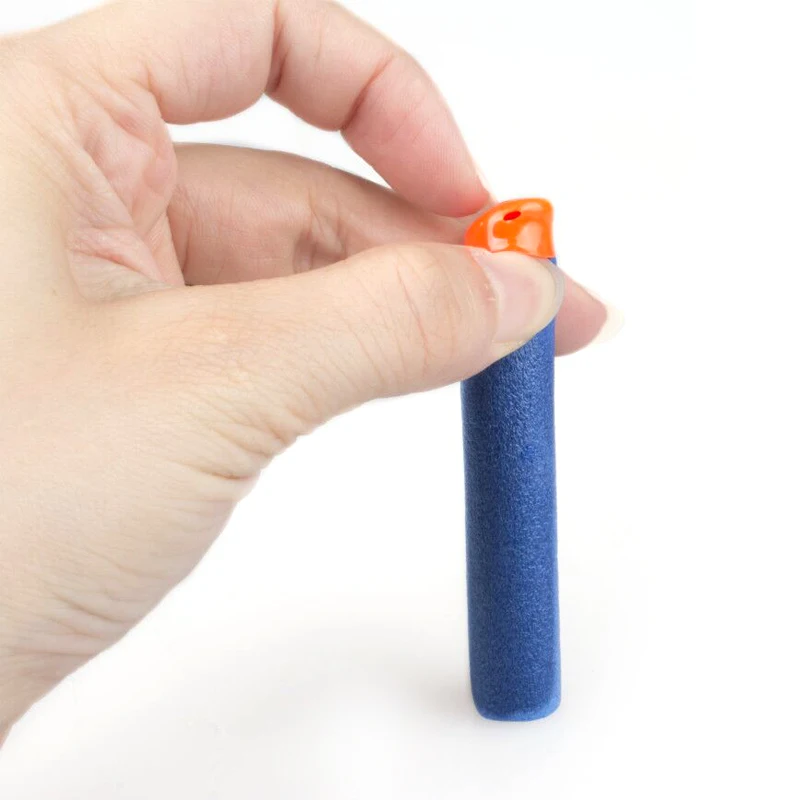 100 шт. Дартс для Nerf мягкая дырочку головы 7 2 см заправка игрушка дартс оружейные