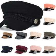 Женская атласная Кепка, женская модная кепка Newsboy, осенне-зимний кожаный берет с козырьком, кепка s Fiddler