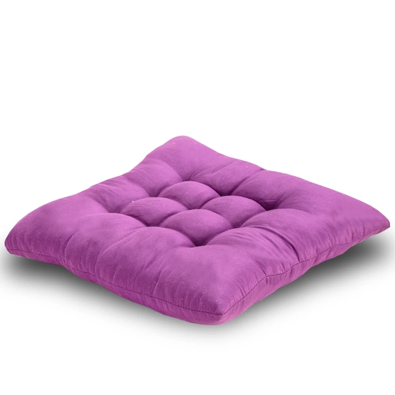 Мягкая удобная подушка для стула, одноцветная подушка для сиденья, квадратный пол, подушка для дома и офиса, бесплатная доставка 74