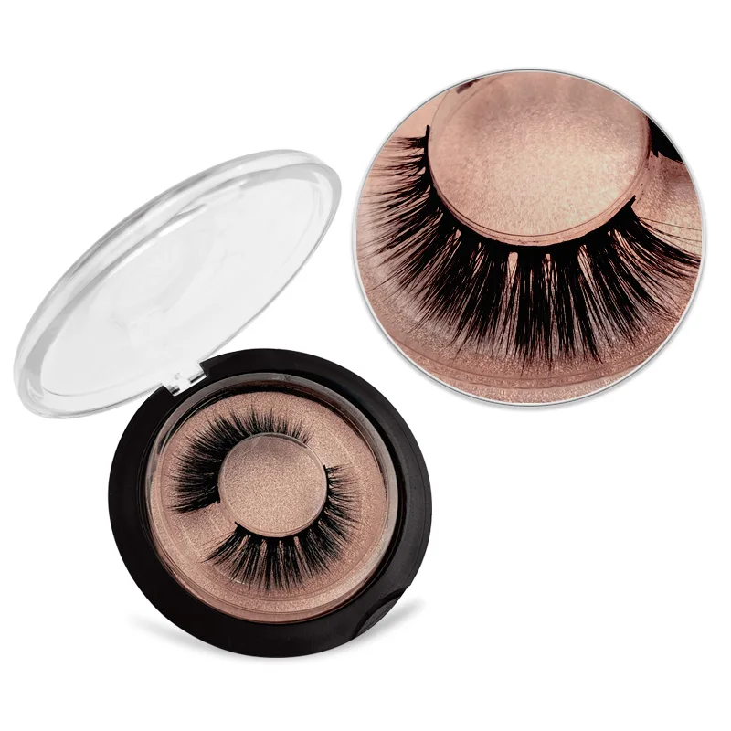 New Naturalcrisscross FalseEyelashes 1 Pair 3D Mink Lashes cruelty free Makeup Customize FalseEyelashes Volume Lashes