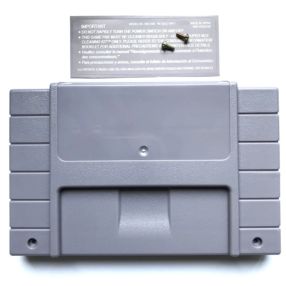 

Snes replacement shell case with back sticker