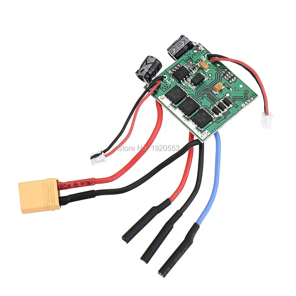 WLtoys K130 0014 20A ESC с штепсельной вилкой XT30 электронный регулятор скорости запасные