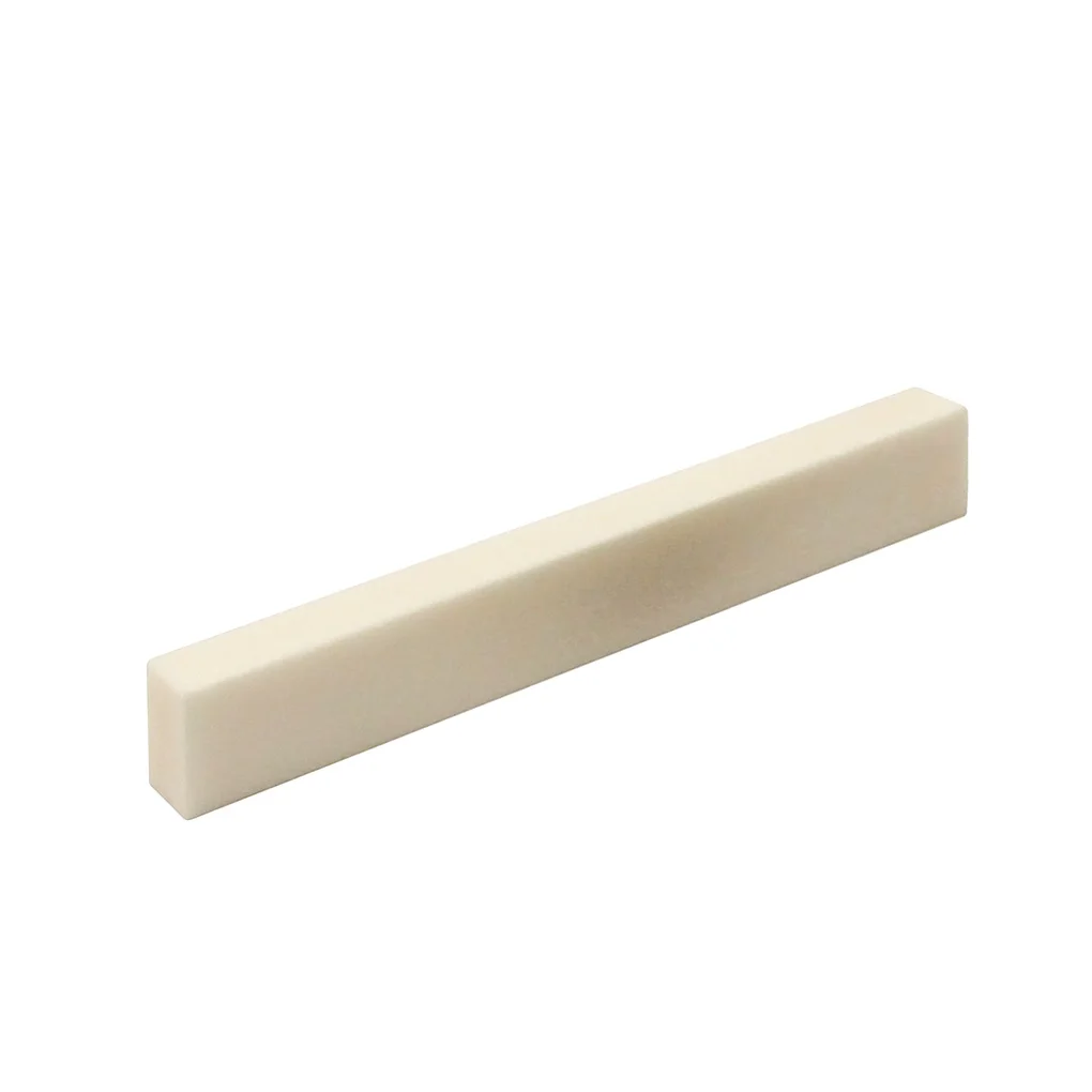 새로운 2PCS 뼈 기타 너트 빈 83*12*6mm 일렉트릭베이스 어쿠스틱 기타 만돌린 밴조 우쿨렐레 부품