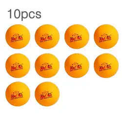 10 шт таблицы мяч для игры в теннис мячик для пинг-понга спортивная игра Желтый оборудование супер прочный и износостойкий спорт