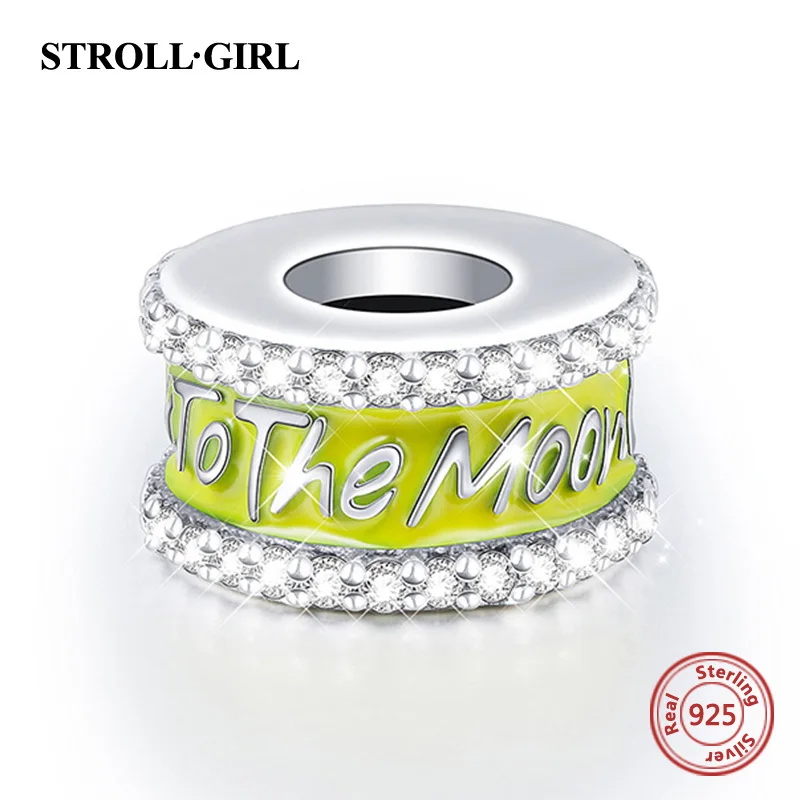 

Fit Authentic Pandora Charms Bracelets Silver 925 Yellow Color enamel Family tree LOVE Flat Beads Sterling-silver-Jewelry Gifts