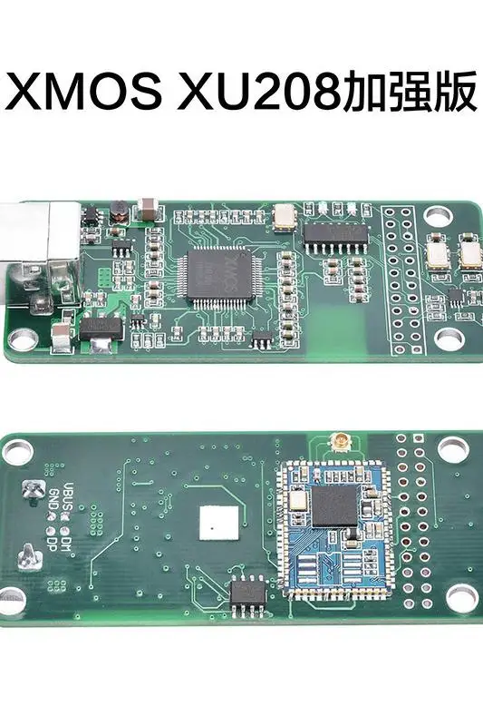 

New Weiliang XMOS XU208 USB digital interface with Bluetooth 5.0 CSR8675 solution USB card support DSD